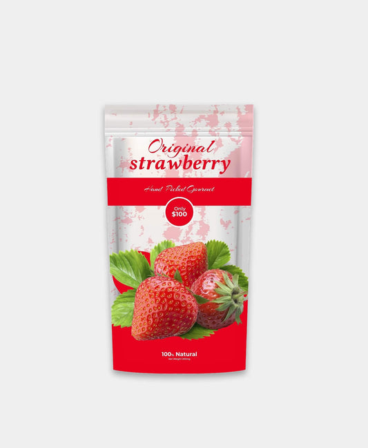Dried strawberries