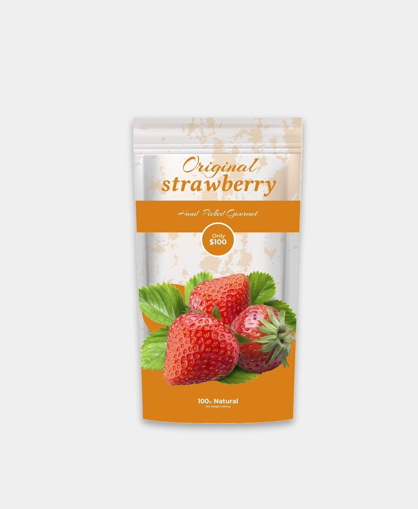 Dried strawberries