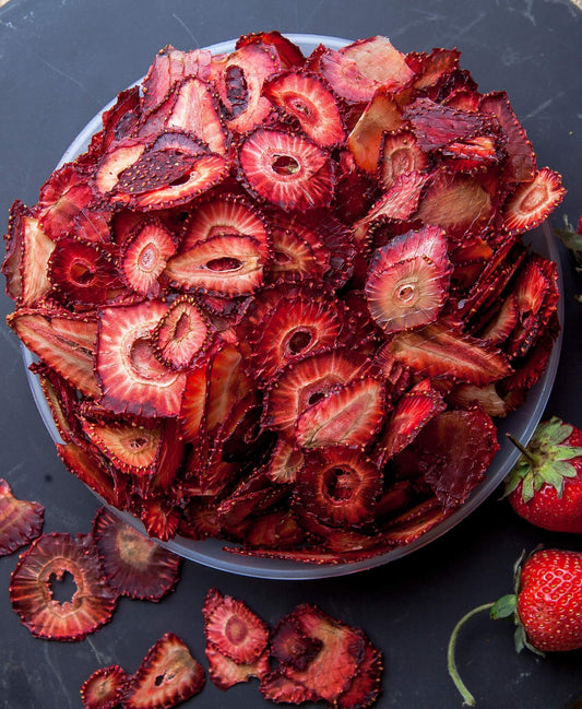 Dried strawberries